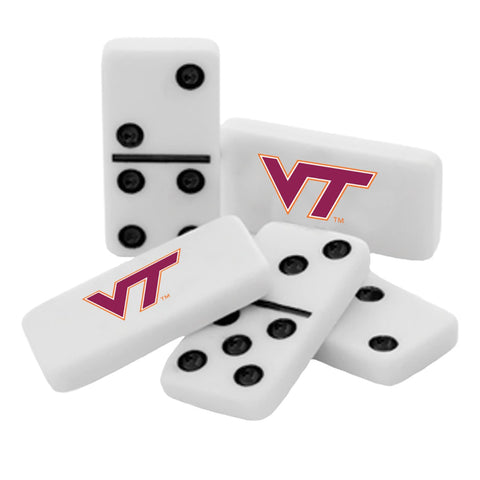 MasterPieces NCAA Virginia Tech Hokies Collector Edition Double Six Dominoes