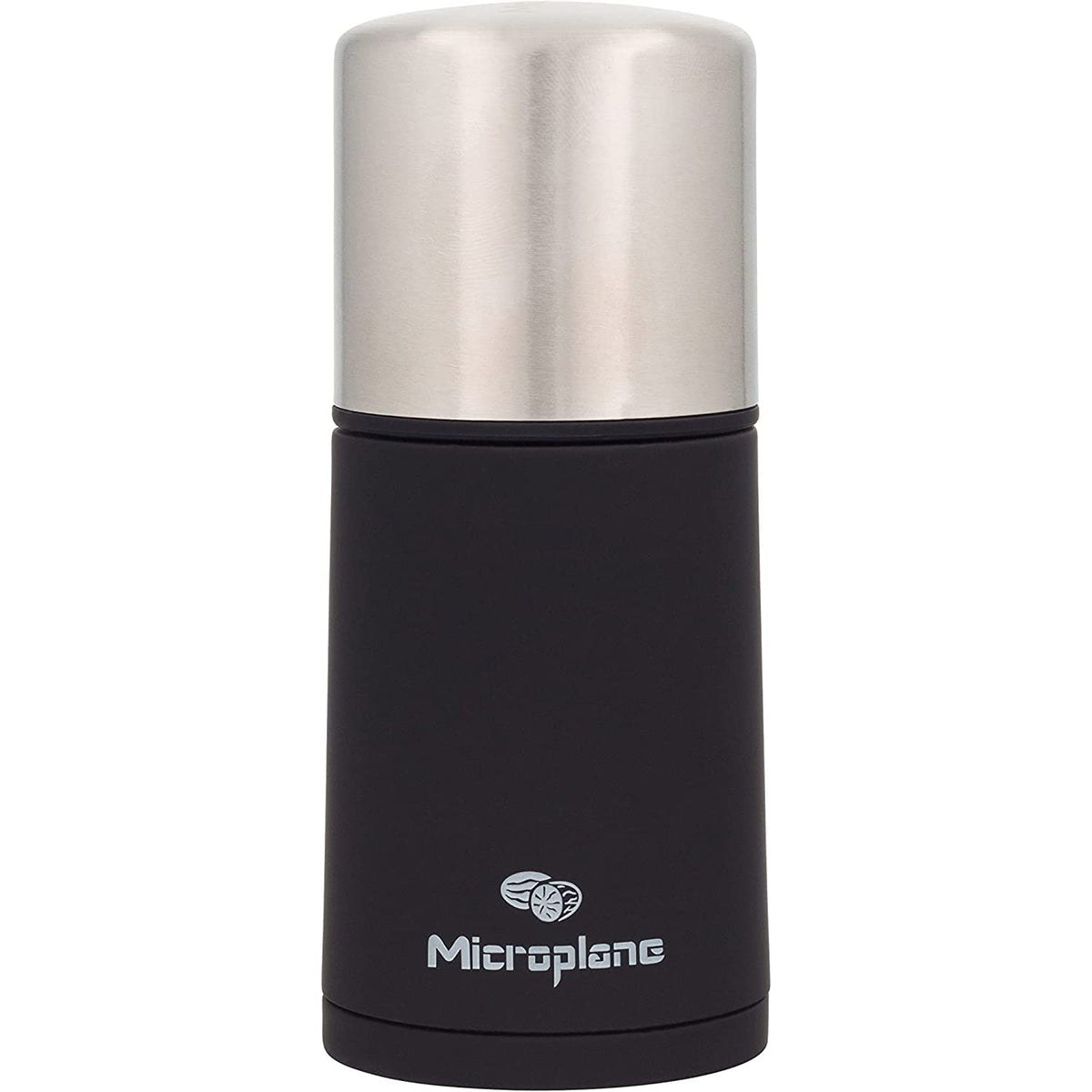Microplane Spice Mill Stainless steel for Nutmeg Cinnamon Tonka beans,5 x 5 x 13.6 cm