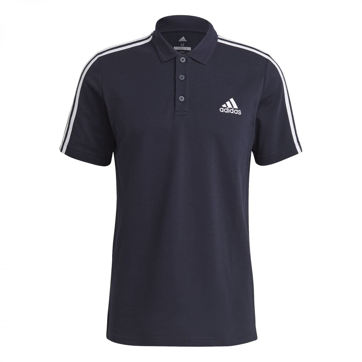 adidas Men's 3s Pq Polo Shirt, Legink/White, L UK