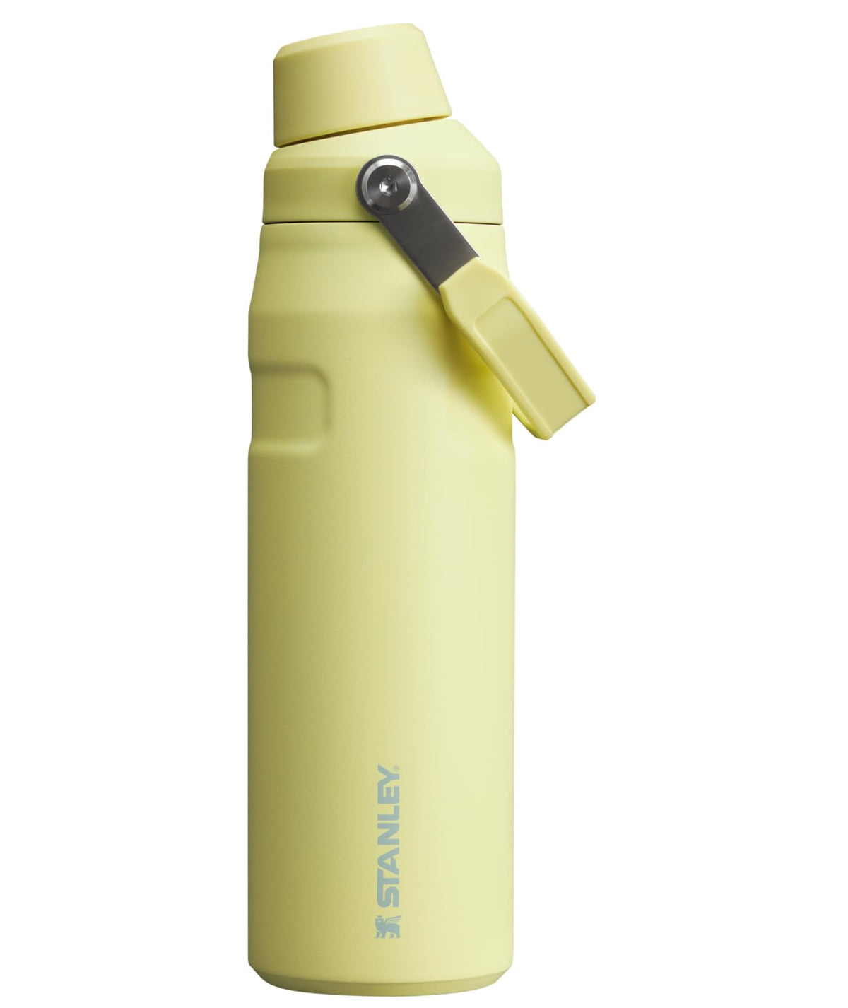 Stanley IceFlow Fast Flow Water Bottle 24 OZ | Angled Spout Lid | Lightweight & Leakproof for Travel & Gym | Insulated Stainless Steel | BPA-Free | Pomelo