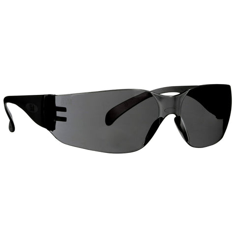 3M Safety Eyewear, 4 Pack, Impact-Resistant Lens, Blocks 99.9% of UV, Scratch-resistant coating, Contoured Design, Gray Lenses Help Reduce Sunlight, Sleek Design Safety Glasses (90954H4-DC)