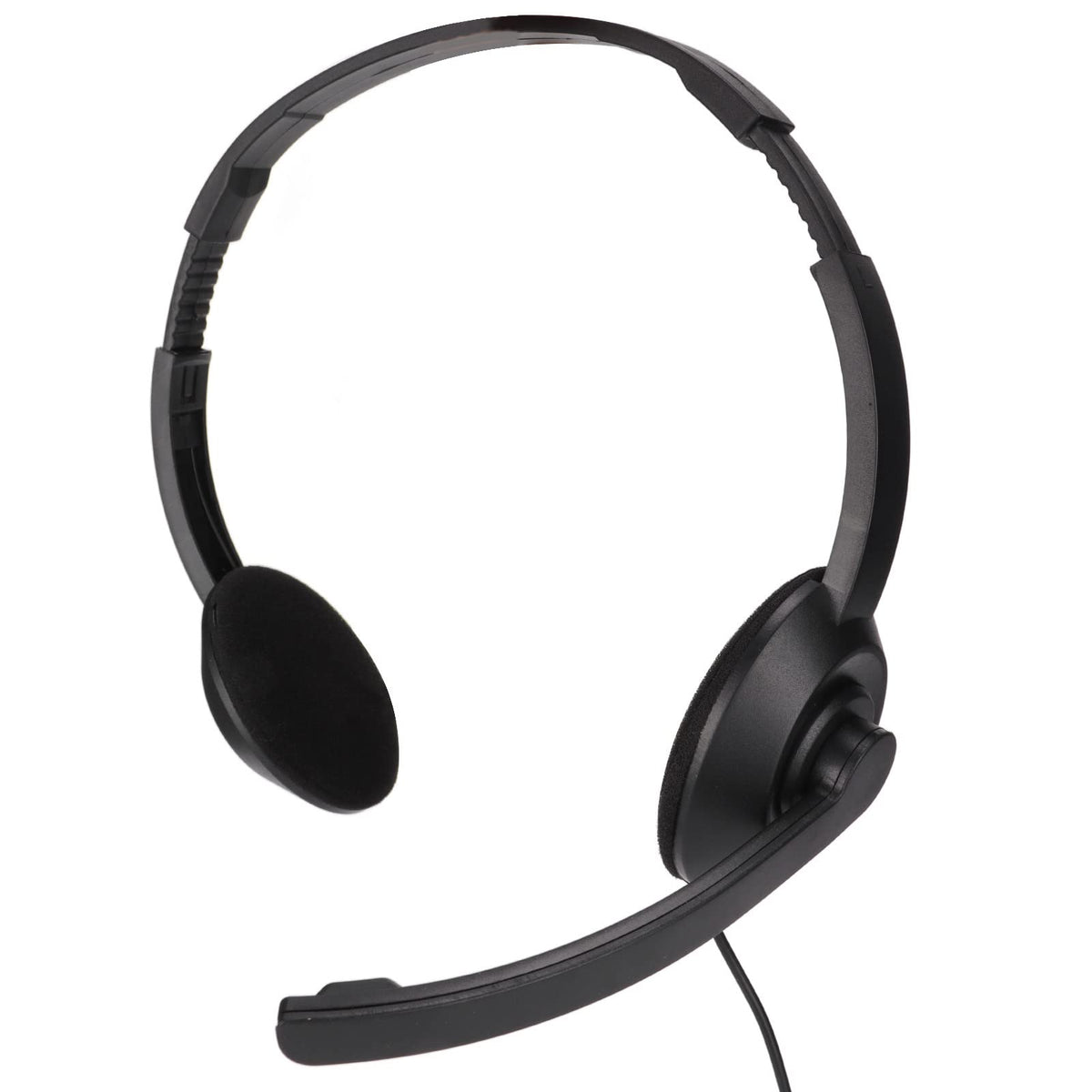 Gaming Headset for PC, Over Ear Gaming Headphone with Noise Canceling Mic, Stereo Bass Surround Sound, 3.5mm Wired Headphone with Mute Button for PS4, for PS5, for One, Laptop
