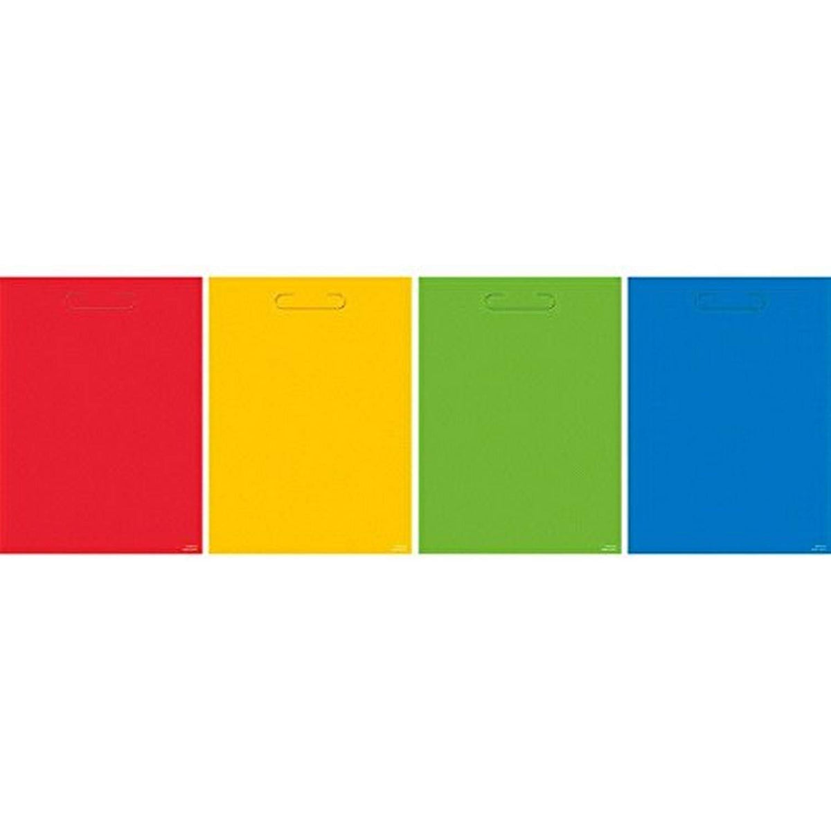 Rainbow Large Loot Bags, 15" x 11", Pack Of 8