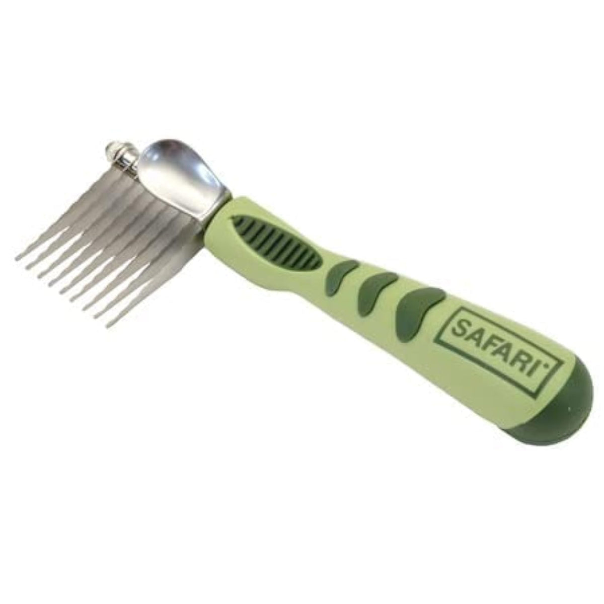 Coastal Pet Safari Dog De-Matting Comb - Serrated Stainless Steel Grooming Tool for Dogs with Medium to Long Hair - Keeps Coats Smooth & Soft - One Size