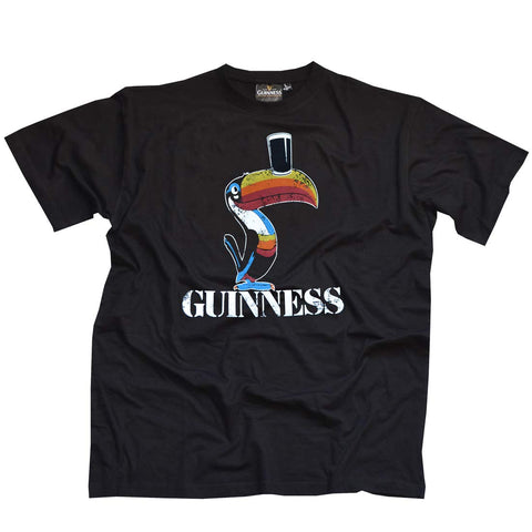 Guinness Toucan T Shirt ,Black,Medium
