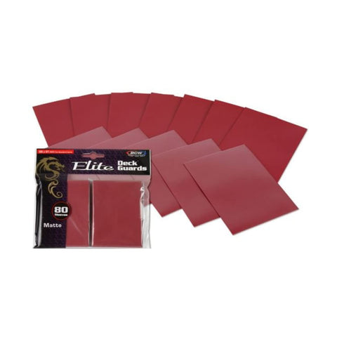 Deck Guard - Elite - Matte - Red