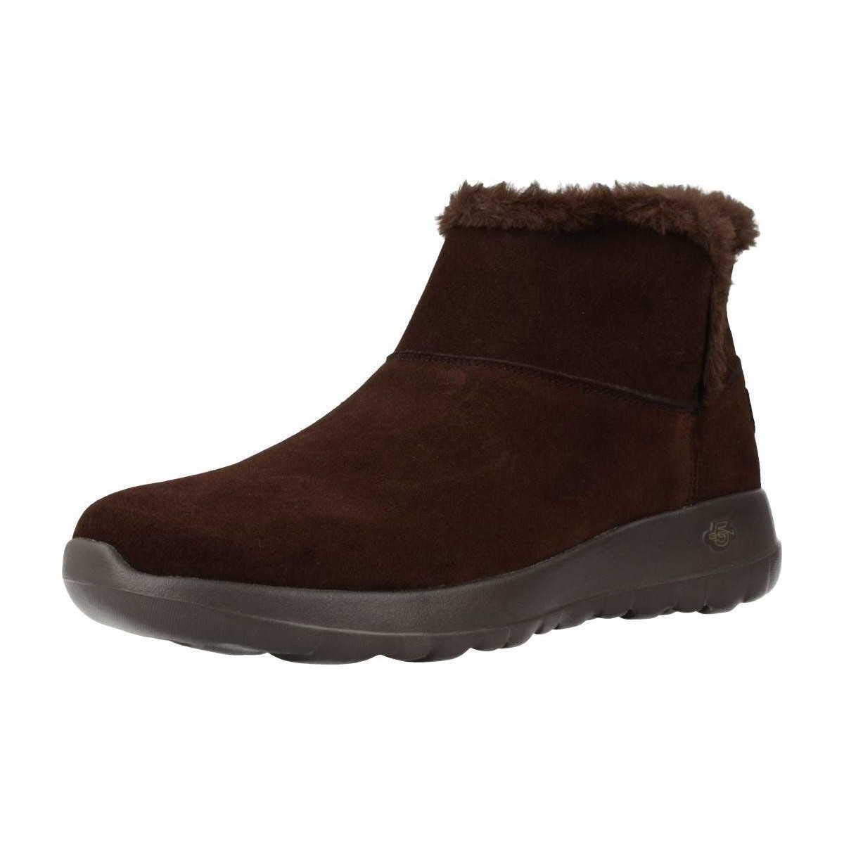 Skechers Women's On-The-go Joy 15501 Chukka Boot, Chocolate, 9