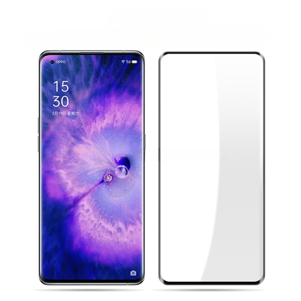 Kepuch 2 Pack Tempered Glass Screen Protector for Oppo Find X5