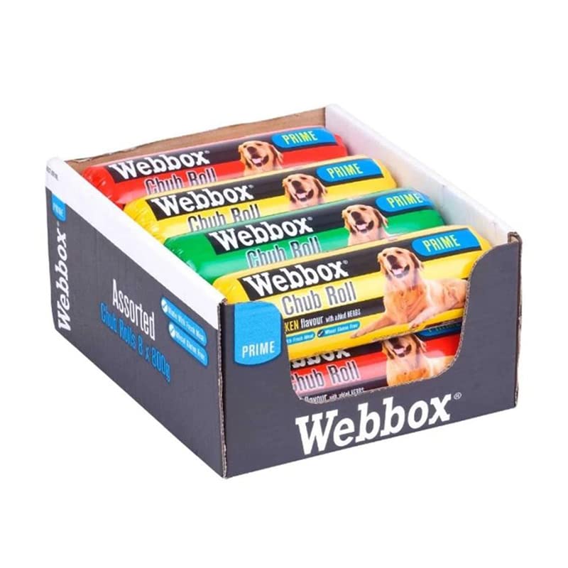Webbox Assorted Chubs 750g (Case of 15)