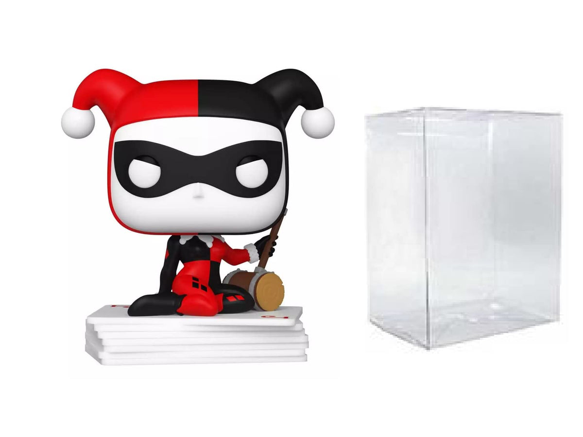 Funko Harley 30 Years Harley Quinn with Cards Exclusive Bundled with Pop Protector