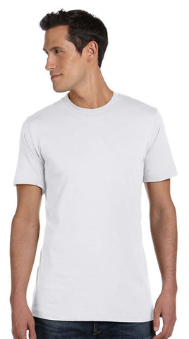 Bella Canvas Jersey Short-Sleeve T-Shirt (3001C) White, M