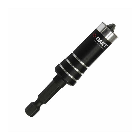 DART Premium Double Magnetic Bit Holder | Suitable for 1/4Ã¢â‚¬Â Insert Bits and 25mm Driver Bits | Eliminate Pre-Drilling | in-Built Spring for Countersinking