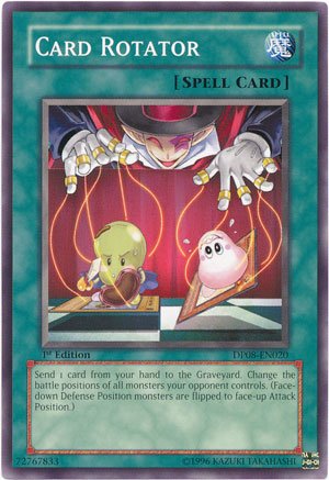 Yu-Gi-Oh! - Card Rotator (DP08-EN020) - Duelist Pack 8 Yusei Fudo - Limited Edition - Common