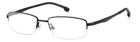 Carrera Men's 8860 Rectangular Prescription Eyewear Frames, Matte Black, 54mm, 18mm