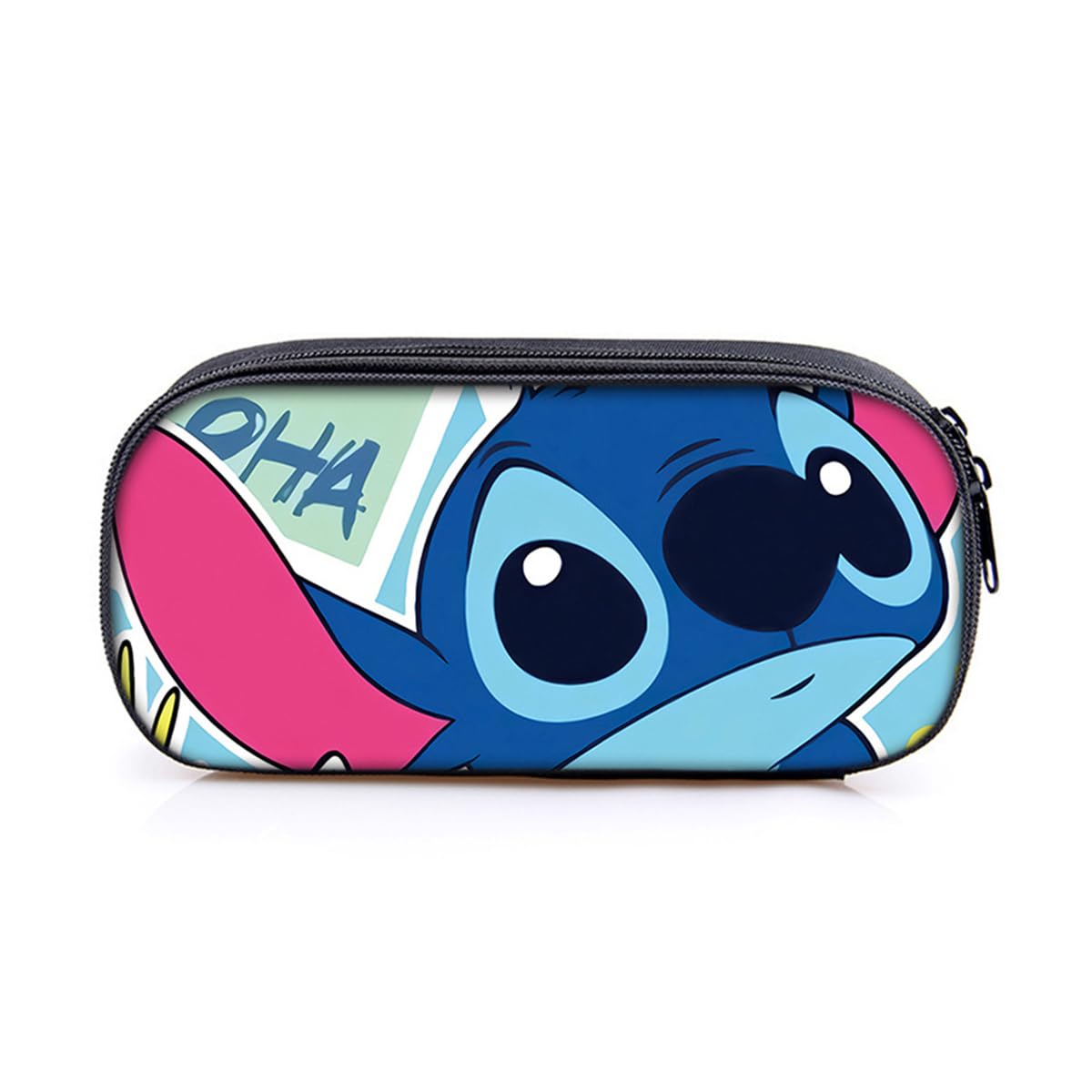 APDDHJ Cartoon Pencil Case 21.5cm Kids Youth Pencil Case Large Stationery Storage Box Pencil Case Stuff Big Capacity 2 Compartments Pen Bag School Gift for Girls Boys Stationary Supplies