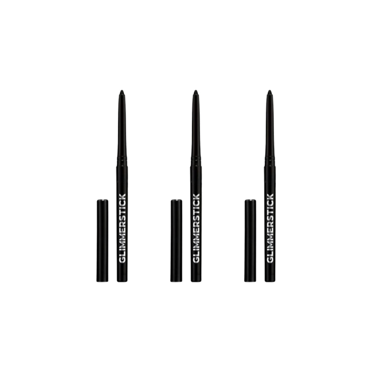 Glimmerstick Lift Eye Liner - Majestic Plum (Pack Of 3), Lasting all day long; Eyeliner that does not run, smear or smudge, Water-resistant formula, Does not require a twist-and-turn sharpener.