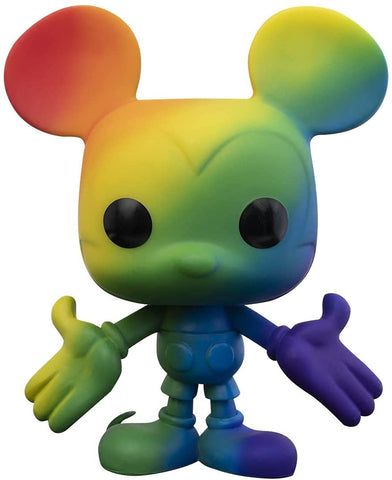Mickey Mouse Rainbow Pop #01 Disney: Pride Vinyl Figure (Bundled with EcoTek Protector to Protect Display Box)