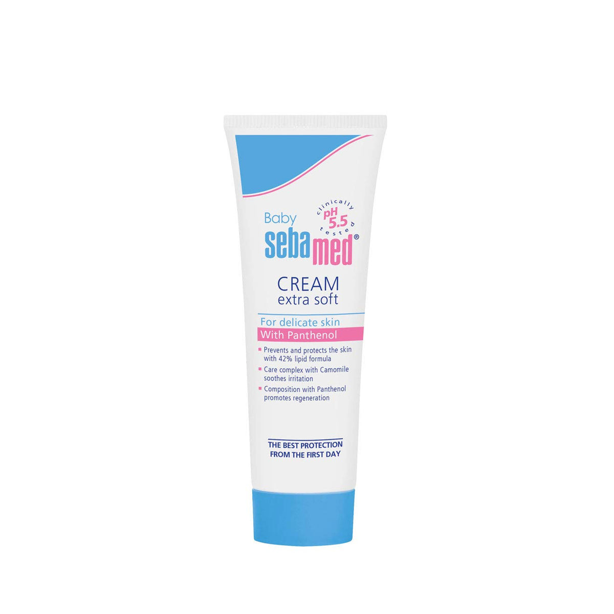 Sebamed Extra Soft Baby Cream 6.8Fl Oz (200ml) For Delicate Skin With The pH Value of 5.5 Baby Sebamed is Clinically Proven,Free From Nitro-Mochus Compounds, Formaldehyde, Nitrosamines, Dioxan
