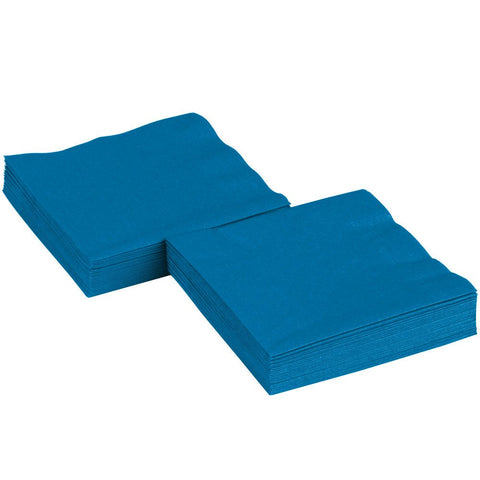Marine Blue 3-Ply Luncheon Napkins | Pack of 50 | Party Supply
