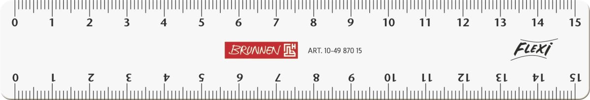 Baier Schneider Ruler & Office, School, Flexilineal 15 CM Transparent