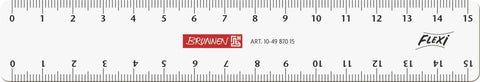 Baier Schneider Ruler & Office, School, Flexilineal 15 CM Transparent
