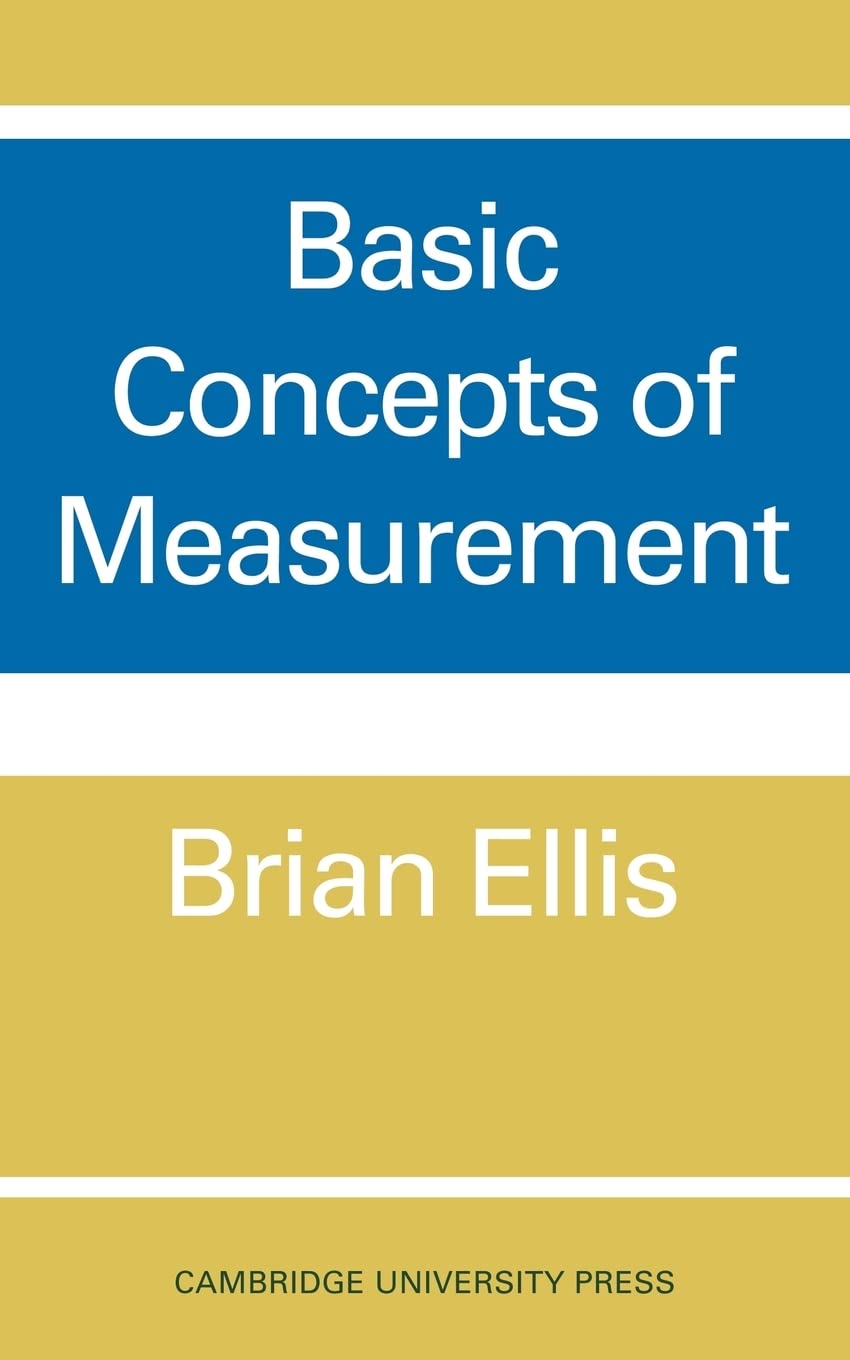 Basic Concepts of Measurement