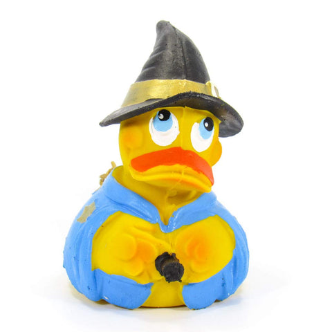 Lanco Witch Halloween Rubber Duck Bath Toy | All Natural, Organic, Eco Friendly, Squeaker | Imported from Barcelona, Spain