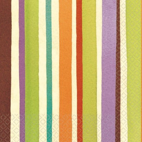Crafty Stripe Luncheon Napkin