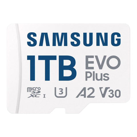 1TB MicroSD Memory Card for Samsung Tab A9, A9+, Tab S9 FE Tablet PCs Class 10 UHS-1 U3 V30 Micro-SD + Digi Wipe Microfibre Cloth