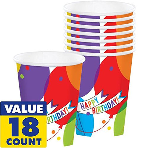 Amscan Party-Decorations, 9 oz, Multi Color