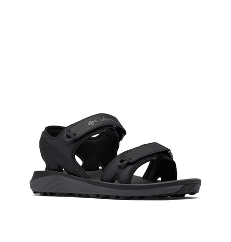 Columbia Men's Trailstorm Sandal Sport, Black/Dark Grey, 14