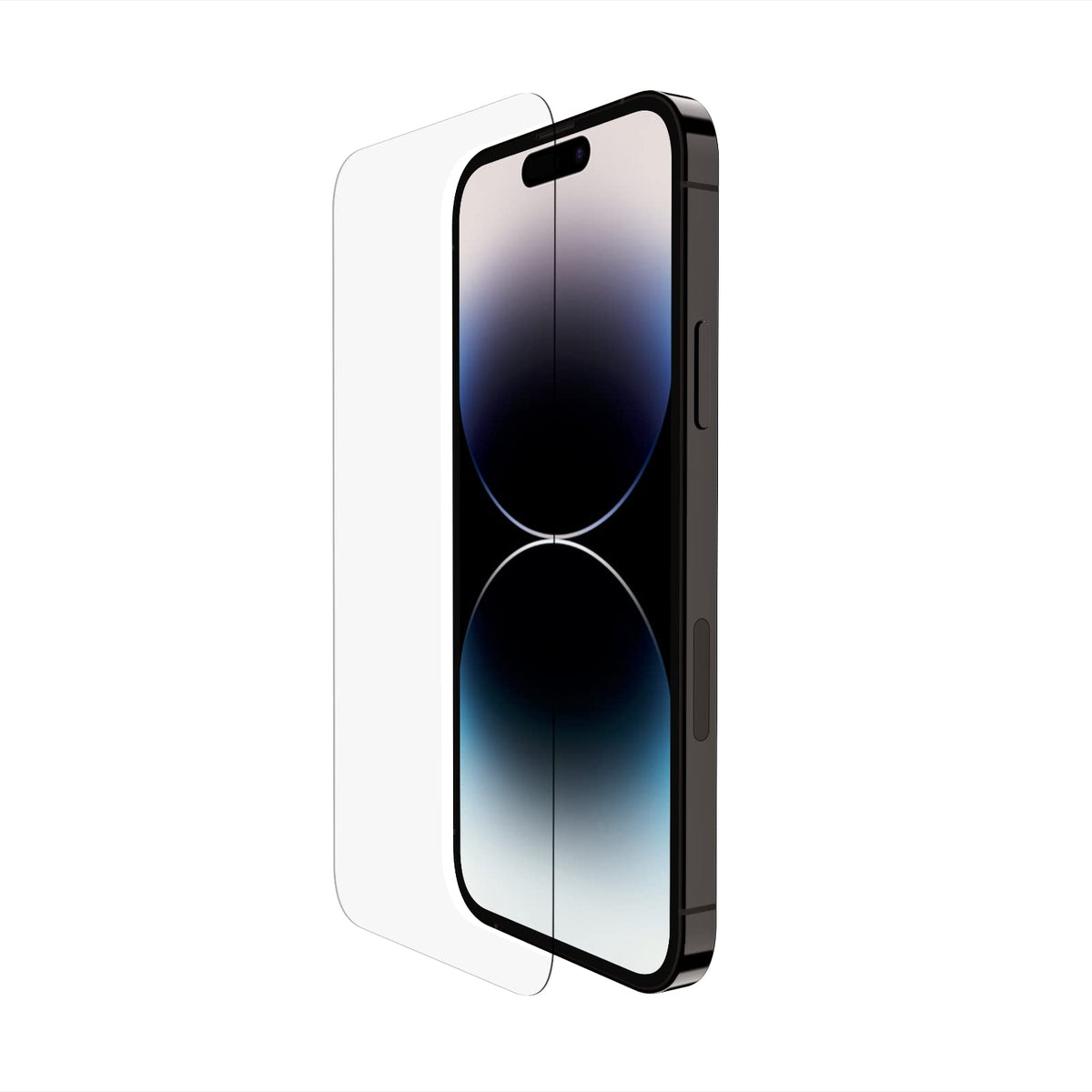 Belkin TemperedGlass iPhone 14 Pro Max Screen Protector - iPhone 14 Pro Max Accessories - Easy Application W/Installation Guide Stickers - Tempered Glass Screen Protector - 9H Hardness Tested