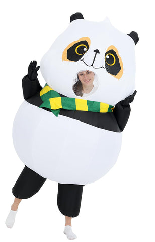 GOPRIME Panda Costume, Adult Size, Inflatable, Lightweight, for fun, Party