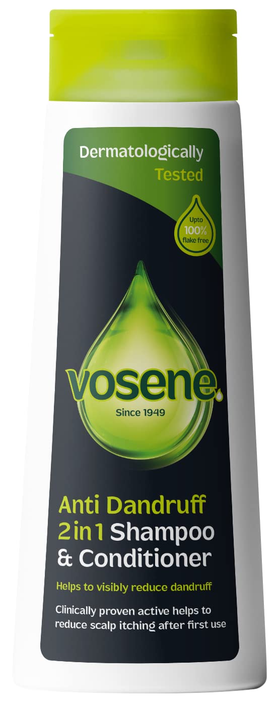 Vosene 2 in 1 Anti Dandruff Shampoo & Conditioner 500ml x 6 pack