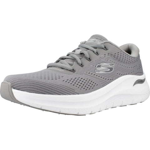 Skechers Sport Mens, Grey Mesh Synthetic, 11