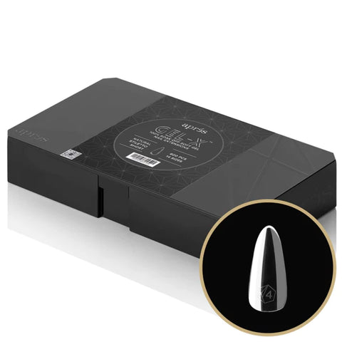 Apres Gel-X Natural Stiletto X-Short 2.0 Box of Tips 14 sizes 600 PCS