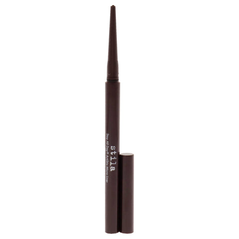 stila Women's Stay All Day Artistix Micro Liner, Matte Dark Brown, 1 Count