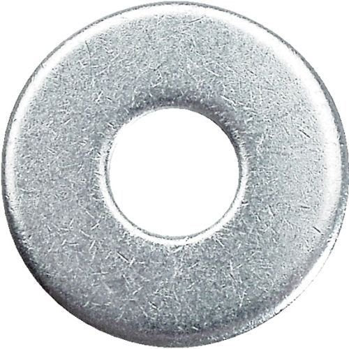 Pack of 100 U-washers body washers (DIN 9021) for M8 galvanised steel.