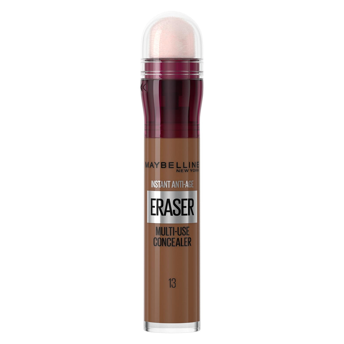 Maybelline Instant Anti Age Eraser Eye Concealer, Dark Circles and Blemish Concealer, Ultra Blendable Formula, 13 Cocoa