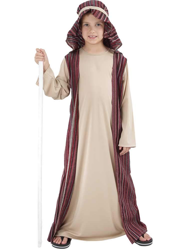[NOT SHOP] - (PKT) (Fix 500/see jon) (9904328) Childs Shepherd Boy Costume (3-4 Years)