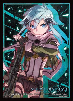 Sword Art Online II Sinon Card Game Character Sleeves Collection HG Vol.808 SAO 2 Gun Gale GGO Asada Shino Anime Sniper Girl Hecate High Grade