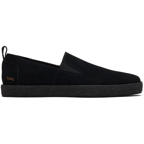 TOMS Lowden Black/Black Suede 11.5 D (M)