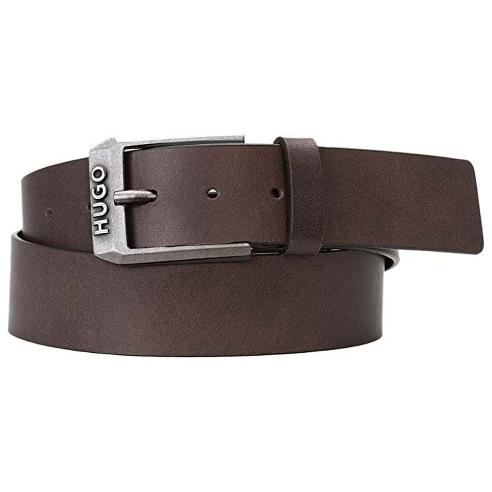 HUGO Men's Gelio-C_Sz40 10207222 01 Belt, Medium Brown, 120