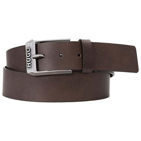 HUGO Men's Gelio-C_Sz40 10207222 01 Belt, Medium Brown, 120