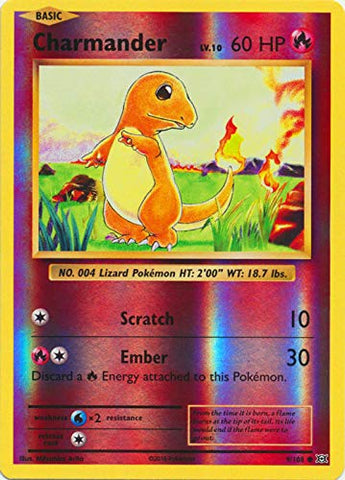 Pokemon - Charmander (9/108) - XY Evolutions - Reverse Holo