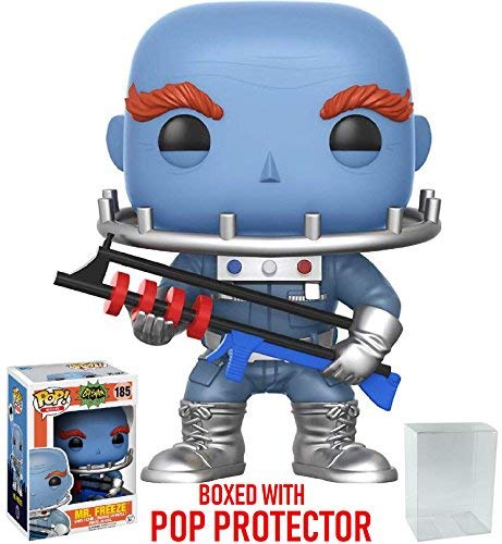 Funko Pop! DC Heroes Batman 1966 TV Series Mr. Freeze Vinyl Figure (Includes Compatible Pop Box Protector Case)