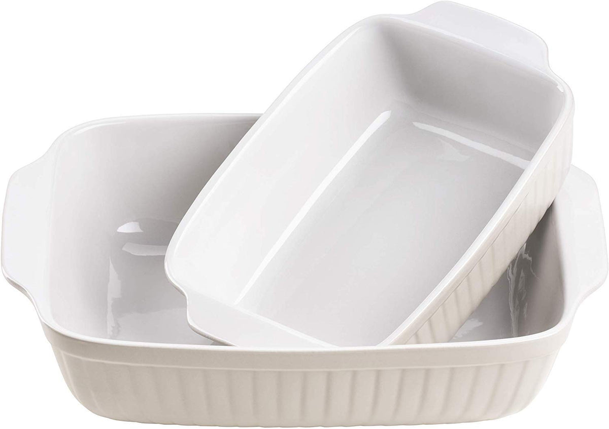 Mäser, Kitchen Time Series, Rectangular Pie Dish, 2 Piece Cake Tin, Baking Set in Grey