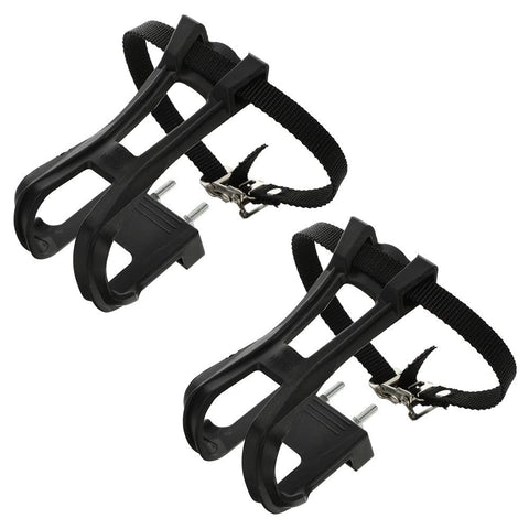 1Pair Bicycle Pedal Toe Clip,Cycling Pedal Straps for Cycling MTB Road Mountain Bike