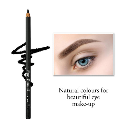 Eyebrow Pencil, Waterproof, Professional Long-lasting Eyebrow Pencil, ?5-in-1?Eyebrow Pencil *1; Eyebrow Razor *1; Eyebrow Stencil *3, Dark Brown #-0116011