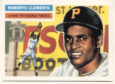 1998 Topps Roberto Clemente Reprint #2 1956 Card NM-MT